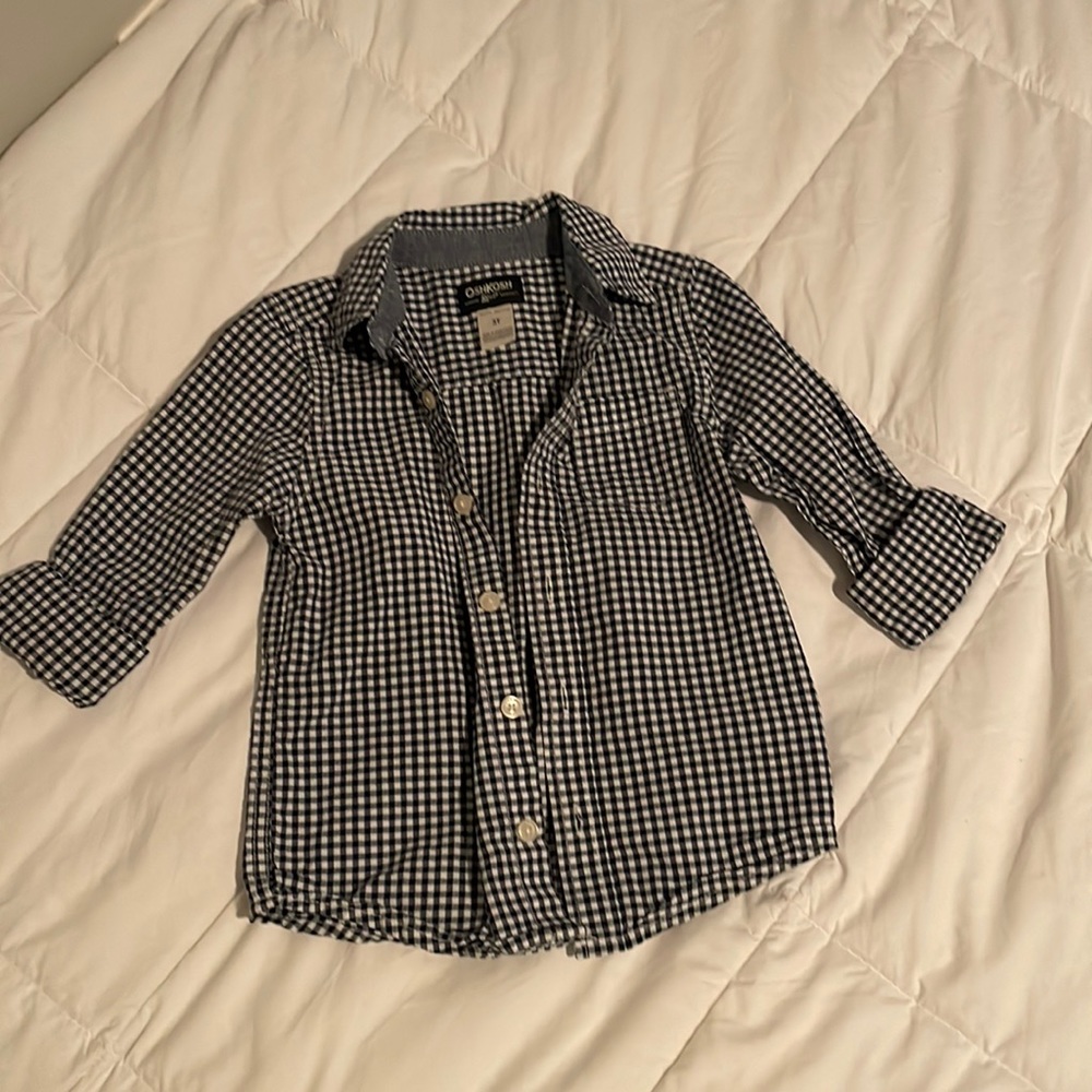 OshKosh 3T Navy/white.  Worn 3X excellent condition!